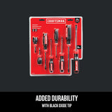 CRAFTSMAN Screwdriver Set, Bi-Material, 8 Piece Set (CMHT65075N) Craftsman