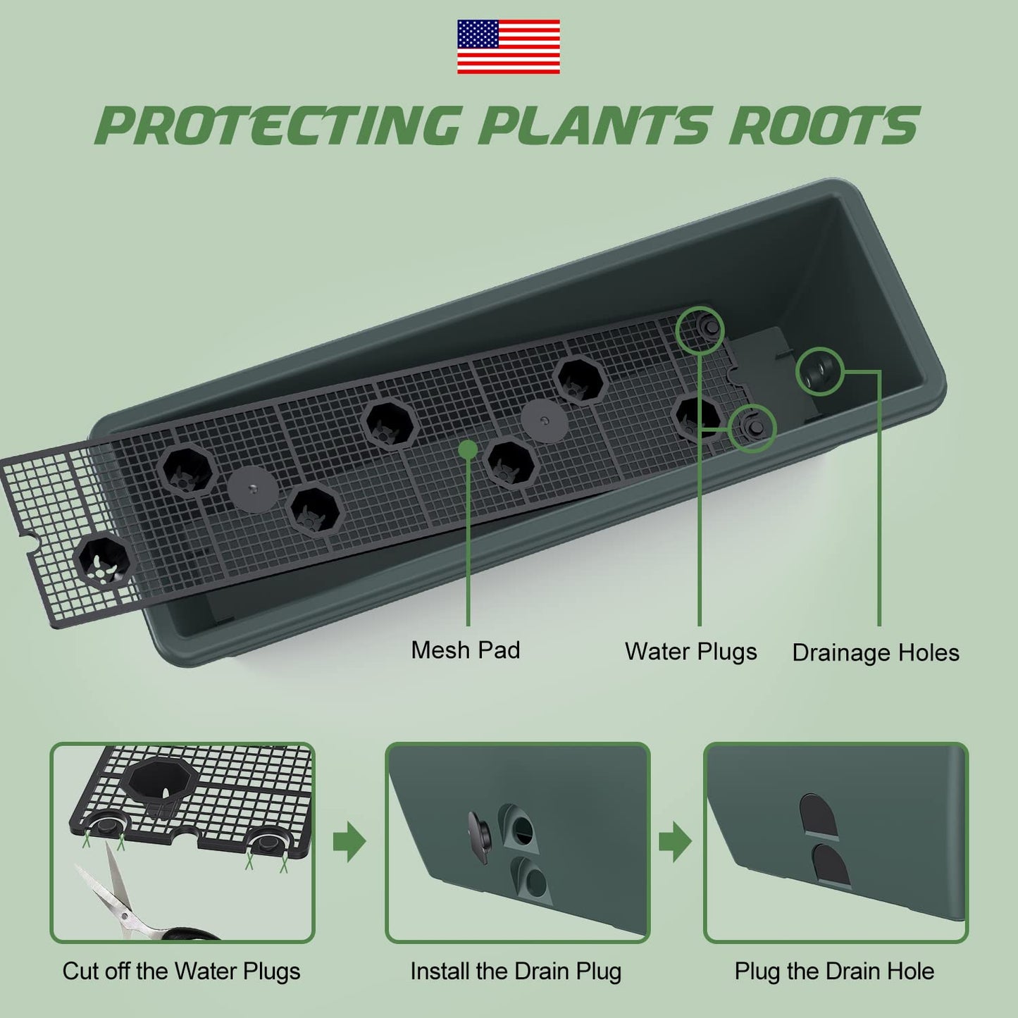 Highpro Vertical Garden Planter, 5 Tiers Vertical Raised Garden Bed Metal Elevated Herb Planter Box Vegetable Flower Planters for Patio Deck Outdoor