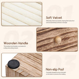 Homde Wood Jewelry Organizer 5 Layer Jewelry Box for Rings, Necklaces, Earrings, Bracelets, Watches Rustic Jewelry Boxes & Organizers for Women Homde