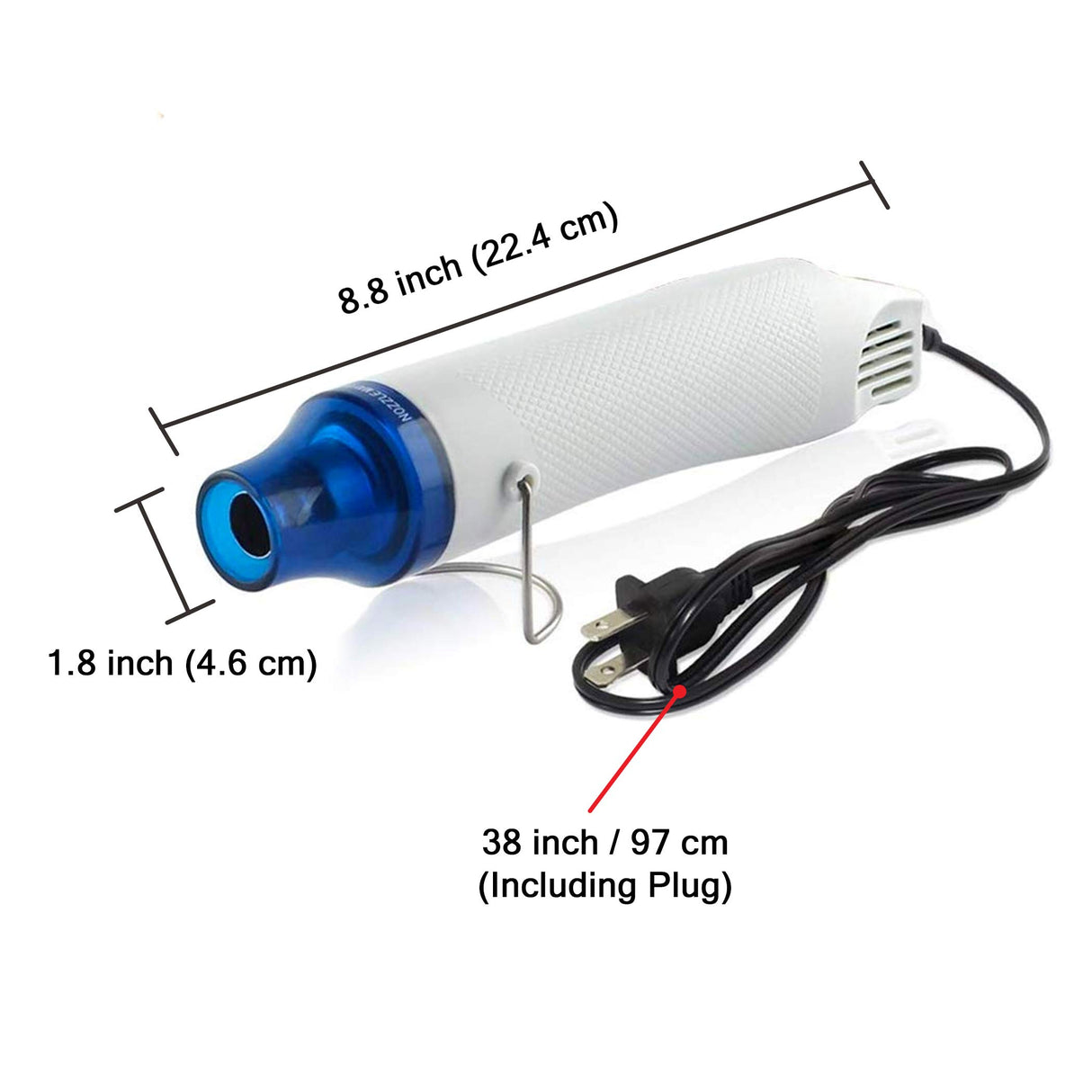 Bubble Removing Tool for Epoxy Resin and Acrylic Art, DIY Glitter Tumblers, Specially-Designed Heat Gun for Making Acrylic Resin Travel Mugs Tumblers CALPALMY