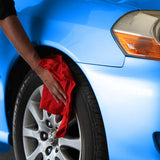 Simpli-Magic 79101 Shop Towels, 14"x12", 50 Pack, Cotton, Red SIMPLI-MAGIC