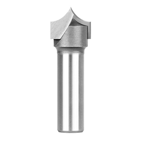SpeTool 3/8" Radius Point Cutting Rounover Router Bits 1/2 Inch Shank 3/4" Cutting Diameter , 2 Flute Solide Carbide Tipped Round Over CNC Router Bit SpeTool