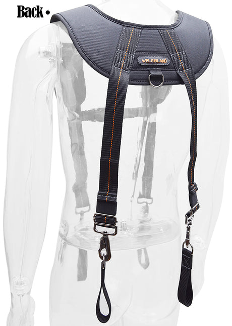 Tool belt suspenders, Tool bag suspenders, Bag suspenders, Nail bag suspenders, Tool bag suspenders carpenter, Construction suspenders for men, Tool WELKINLAND