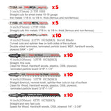 50 Piece Contractor Jigsaw Blades Set with Storage Case, Assorted T-Shank Jig Saw Blades for Wood, Plastic and Metal MRCGTCE