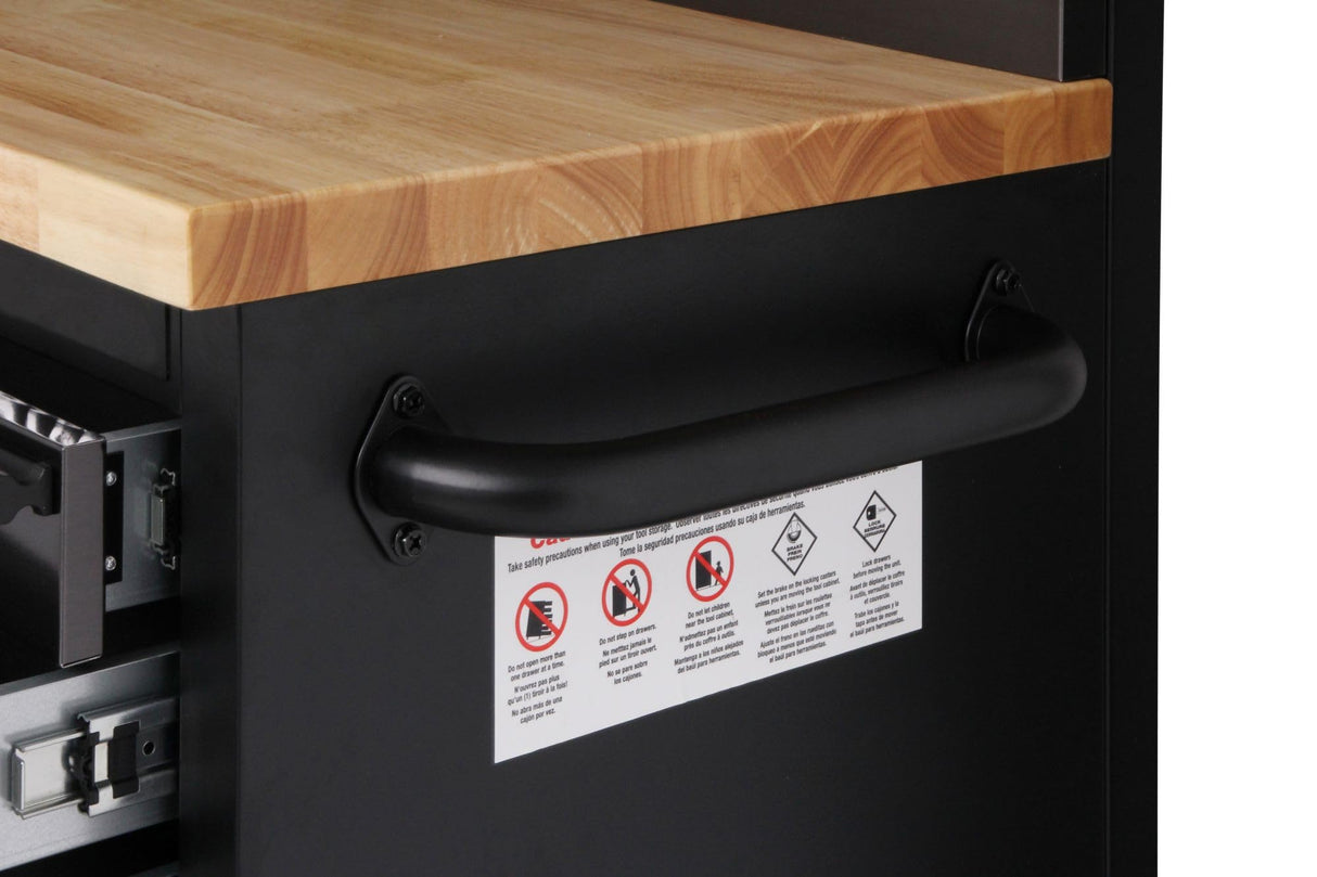 CT Copper Tailor 72-inch Tool Chest Cabinet Mobile Garage Workbench with 15 Storage Drawers and Wheels, 3 Upper Cabinet, Pegboard, Stainless Steel, CT Copper Tailor