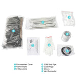 Makacces Laser Engraver Enclosure with Smoke Vent, Fireproof Fabric, Eye Protection Film, 25x25x13 Inch Laser Engraving Machine Protective Cover, for Makacces