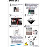 110V Water Chiller 9L High-Capacity Industrial Water Chiller Thermolysis Industrial Water Cooling Chiller for 60W 80W CO2 Glass Tube Laser Engraving cjc