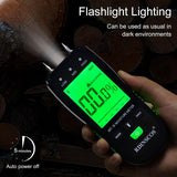 Wood Moisture Meter, Firewood Moisture Tester, Drywall Moisture Detector Professional Moisture Content Meter Lumber Logs Concrete Floors Carpet RDINSCOS