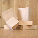 2” x 4” x 4" Cherry Bowl Blanks for Woodturning - Cherokee Wood Products (4pcs) Cherokee Wood Products