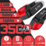 Bonadget 3.5Ah 2Pack 20V Battery Replacement for Dewalt Battery 20Volt Max Li-ion Battery Compatible with Dewalt 20V Battery DCB200 DCB203 DCB204 Bonadget