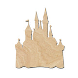 Castle Wood Cutouts for crafts, Laser Cut Wood Shapes 5mm thick Baltic Birch Wood, Multiple Sizes Available Elliefont Styles