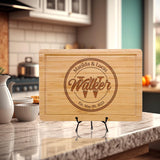Personalized Cutting Board for Christmas Gift with Couple Names, Christmas Gifts for Couples Unique, Customizable Charcuterie Boards, Anniversary, Kenzal Customized