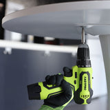 FASTPRO 160-Piece Home Tool kit with Drill, 12V Cordless Lithium-ion Drill Driver and Household Repairing Tool Set with Storage Case, For DIY, Home FASTPRO