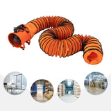 GDNTMU Exhaust Fan Ventilation Paint Booth Utility Blower, Utility Blower Fan, Portable Ventilation Fan, Fume Extractor for at Home and Job Site (10 GDNTMU