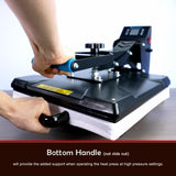 Delclynee Heat Press Machine 15x15 inch for T Shirts (HPM-1515-2) Delclynee