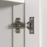 Sauder Select Storage Pantry cabinets, L: 29.69" x W: 16.34" x H: 70.10", White finish Sauder