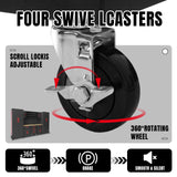 Torin Storage System, Includes Steel Cabinets Drawers Rolling Chest and Pegboard-Perfect for Organizing Garage and Tools 8 Piece Gabinets Set, Torin