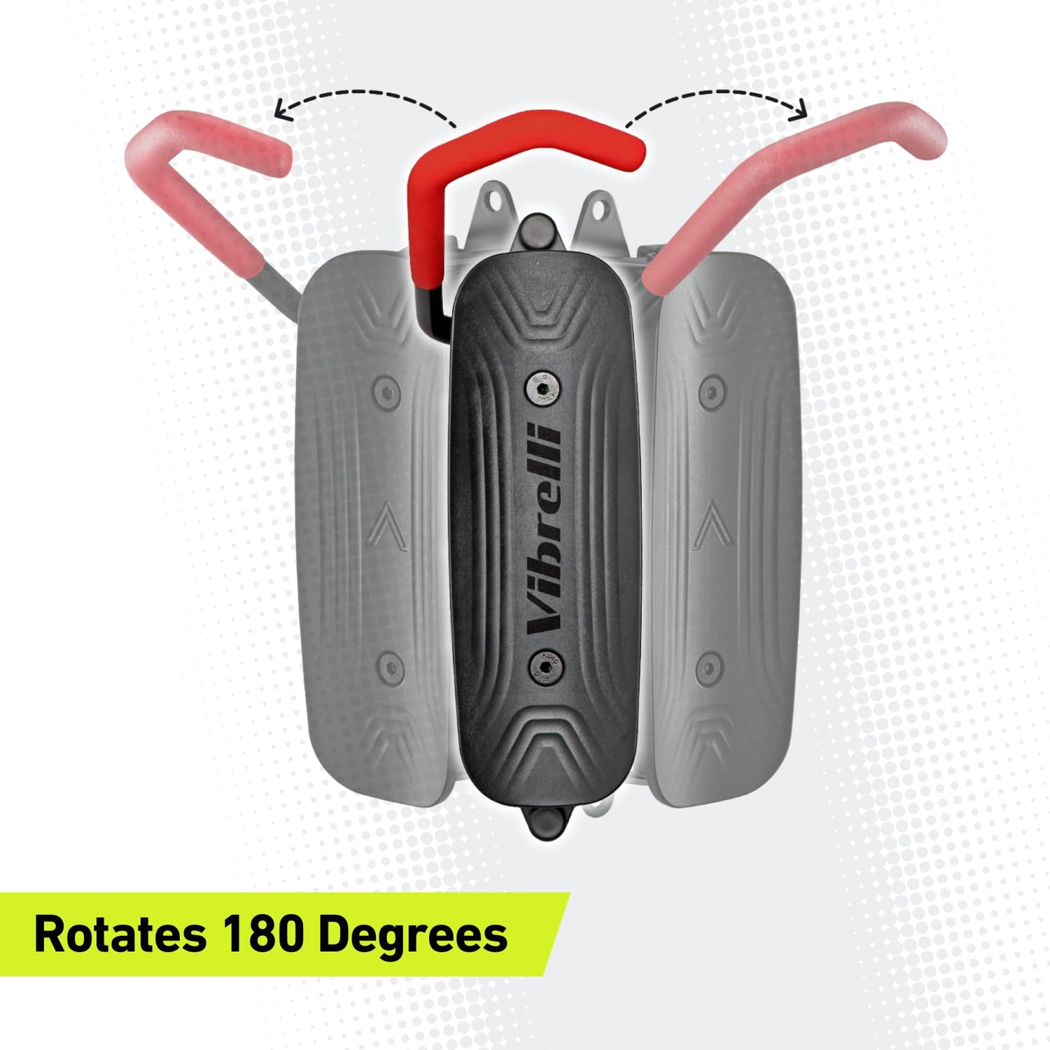 Vibrelli Swivel Bike Wall Mount - Bike Hanger - Vertical Bike Rack - Bike Hangers for Garage - MTB Mountain Bike Wall Mount Bike Rack - Bicycle Vibrelli