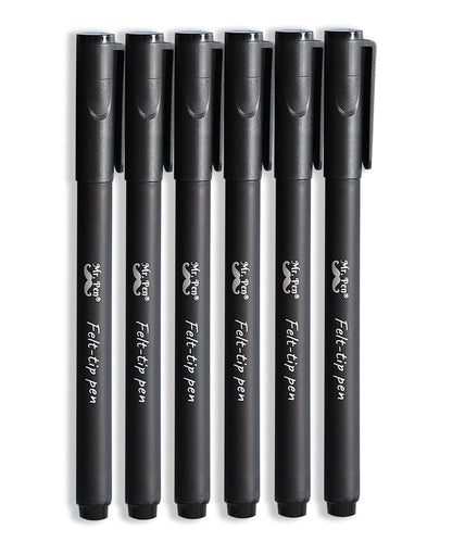  Mr. Pen- Pens, Black Pens, 12 Pack, Fast Dry, No