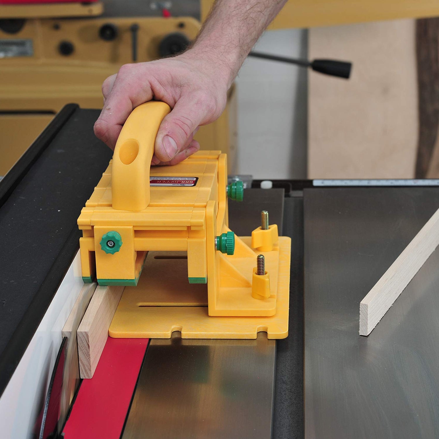 MICROJIG GRR-RIPPER GR-200+GRP-11G Gripper Tm 200 Advanced System With 1/8 Leg, Green MICRO JIG