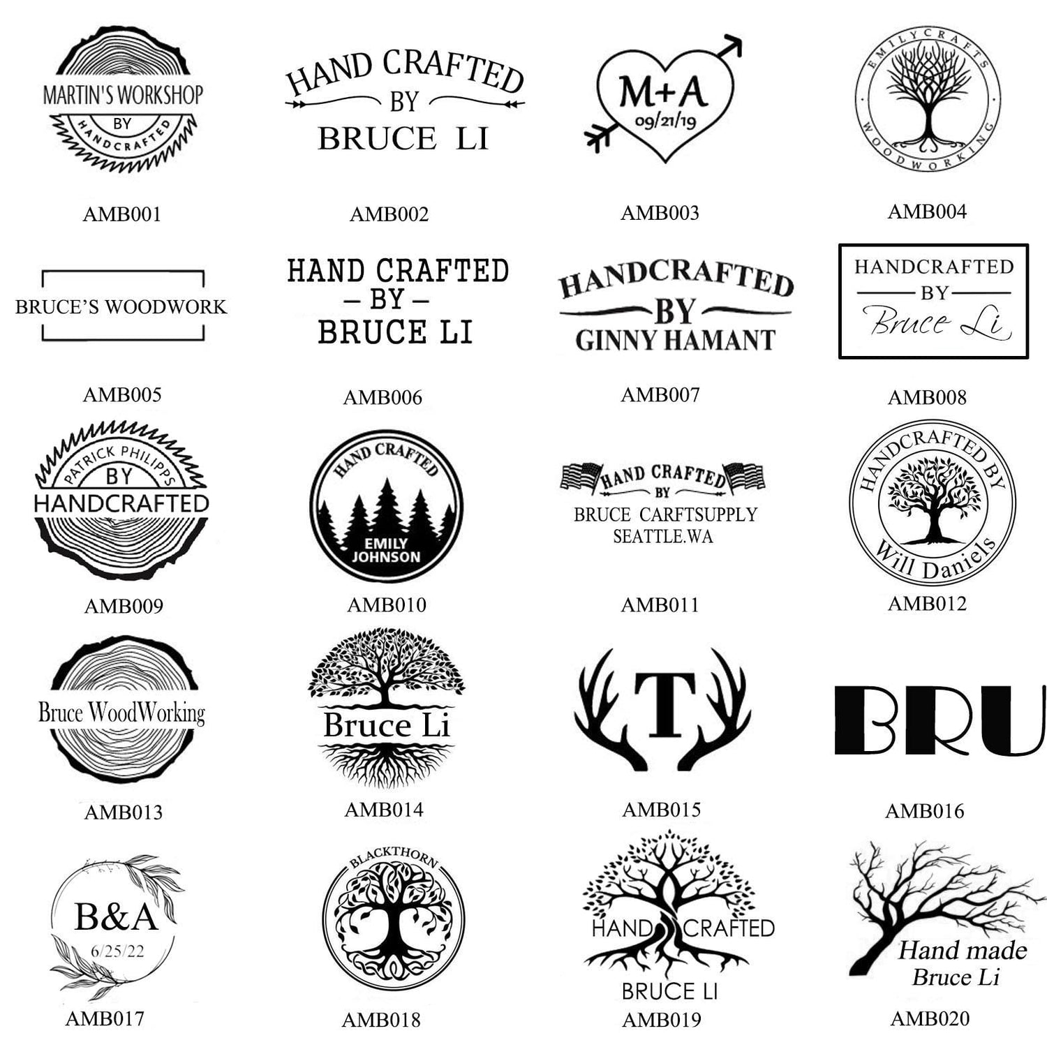 Custom Electric Wood Branding Iron - 350W Heat Stamp with Brass Head for Woodworking & Crafting Arokimi