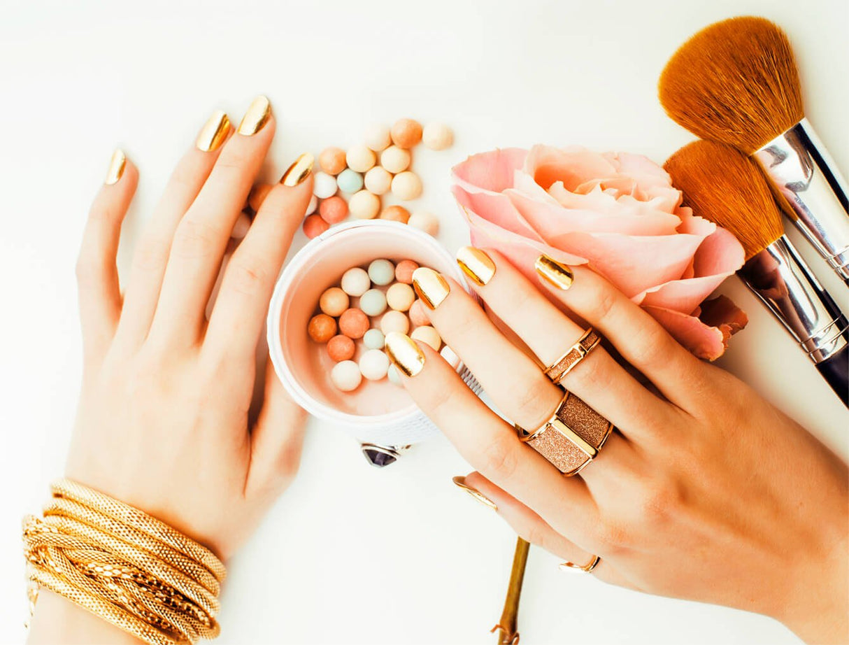 Paxcoo 300 Gold Leaf Sheets for Resin, Gold Foil Flakes Metallic Leaf for Resin Jewelry Making, Nail Art, Slime, and Gilding Crafts (Gold, Silver, PAXCOO