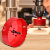 ALLWIN 4 Inch / 102mm Hole Saw for Wood, Plastic Board, Ceiling,Drywall, and Metal Sheet - HSS Bi-Metal Hole Cutter with Pilot Drill Bit ALLWIN