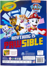 Crayola Paw Patrol Coloring Book with Stickers, Gift for Kids, 288 Pages, Ages 3, 4, 5, 6 Crayola
