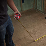 Milwaukee 4932459596 8m/26ft Pro Compact Tape Measure, Red Milwaukee