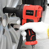 ZHONG AN Air Impact Wrench 1/2 Inch Square Drive, Twin Hammer Heavy Duty 1149 ft.lb Max Loosening Torque, Pneumatic Impact Wrench for Automotive ZHONG AN