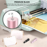 Deep Cut Blade for Cricut Maker 3/Maker/Explore 3/Air 2/Air/One/Venture,60° Deep Point Blade and Housing for Cutting Metallic/Genuine Leather, UTNVBTR