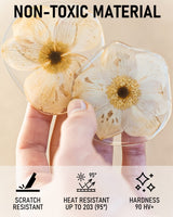 INCLY 2 Gallon Crystal Clear Epoxy Resin Kit, Casting & Coating Resin Supplies for Jewelry Making, River Table Tops, Art Painting, with 36 Colors INCLY