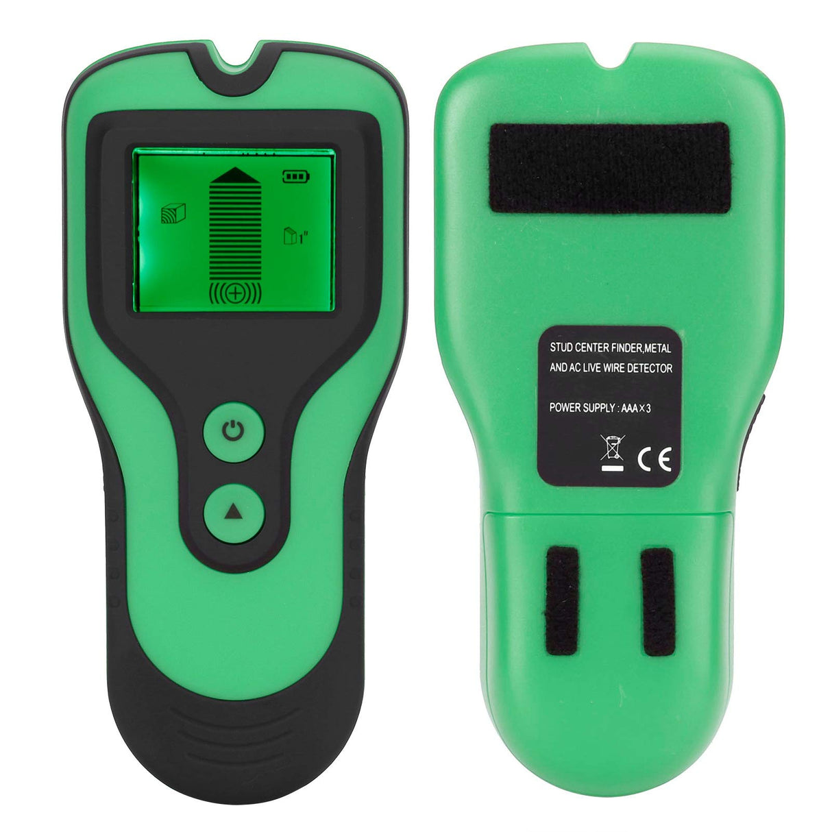 3 in 1 Metal Detector Wood Finder Wall Scanner Portable LCD Tester Ac Wires Stud Detection Depth for Compact Design Garden Wall Wall Backyard Metal jerss