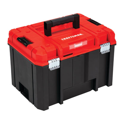 CRAFTSMAN VERSASTACK Deep Tool Box, Lockable, 17-in. (CMST17825) - WoodArtSupply