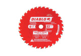 Diablo D0632GPX2 6-1/2" x 32 Tooth Wood and Metal Carbide Circular Saw Blade (2 Pack) Diablo