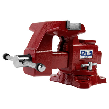 Wilton 675U Utility Bench Vise, 5-1/2" Jaw Width, 5" Jaw Opening (28819) - WoodArtSupply