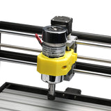 Genmitsu Air-Cooled 300W Brush DC Spindle Motor with 0-48V Output Adjustable Switching Power Supply, 52mm Clamp & ER11 Collet, ideal for CNC Genmitsu