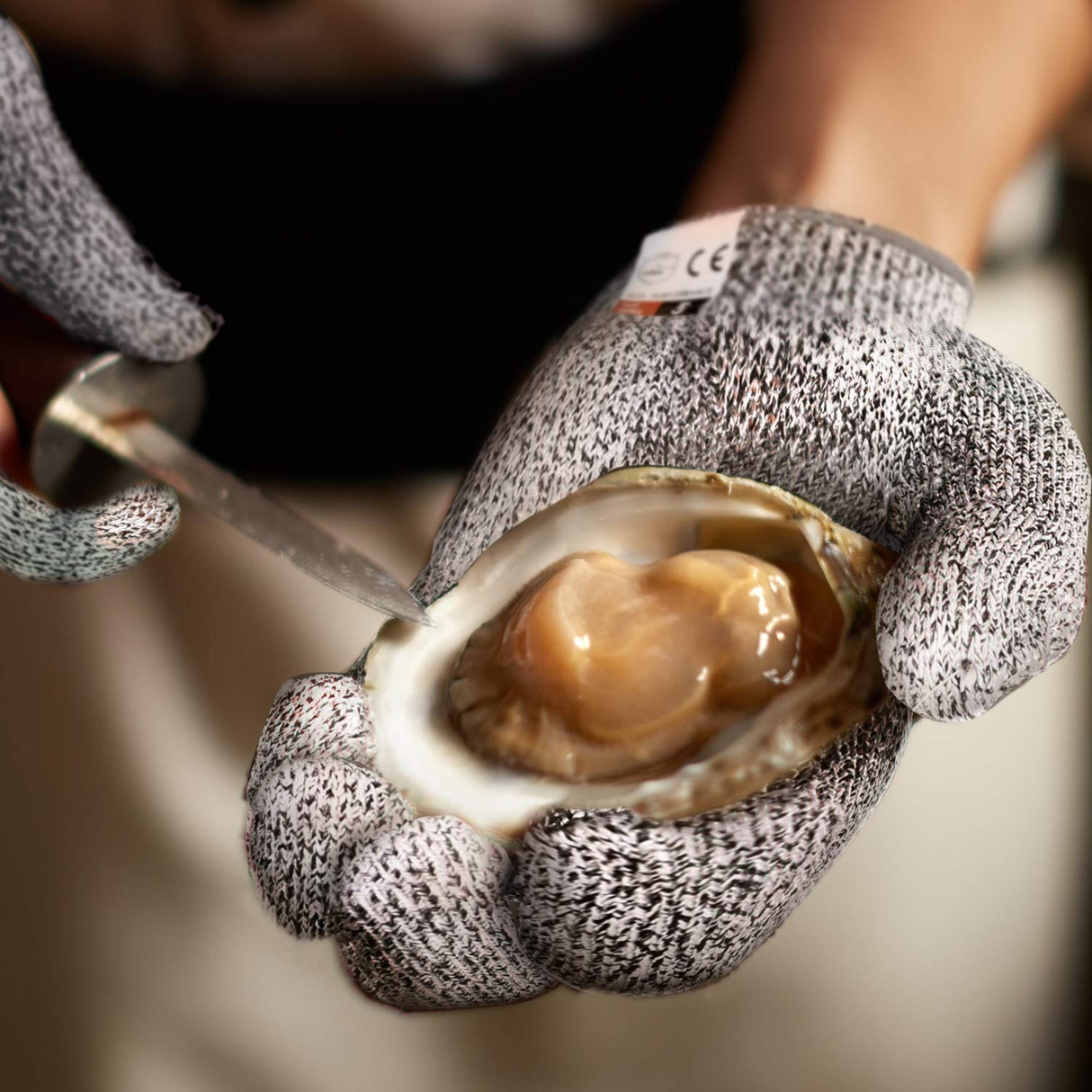 THOMEN 4 PCS (M+L) Cut Resistant Gloves Level 5 Protection for Kitchen, Upgrade Safety Anti Cutting Gloves for Meat Cutting, Wood Carving, Mandolin THOMEN