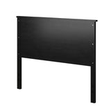 Glenwillow Home Rustic Black Wood Panel Headboard - Full Size Glenwillow Home