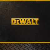 DEWALT Heavy-Duty Metal Stool for Garage and Shop, 360 Swivel Seat, Storage Tray, Padded Rip-Resistant Seat, Steel Frame, Industrial Powder Coating DEWALT