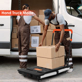 Multifunctional Folding Work Table, 7 in 1 Work Benches for Garage, as Portable Workbench, Sawhorse, Scaffold, Platform, Car Creeper, and Hand Truck, TLGREEN