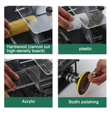 Mini Sliding Table Saw Electric Bench Saw 8500/min, 0-90° Precision Cutting Multifunctional Table Saw Household DIY Woodworking Sliding Table Saw Gdrasuya10