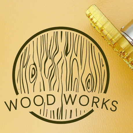 Custom Electric Branding Iron Stamp for Wood & Leather - 350W Handcrafted Design 1.5"x1.5" by Arokimi Arokimi