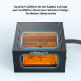 Enclosure for Laser Engraver Flame Retardant and Smoke-Proof Falcon 2 and Other Laser Cutter Foldable Laser Engraving Machine Accessories Effectively CREALITY FALCON