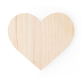 8 Pack: 9”; Heart Wood Plaque by Make Market® Make Market