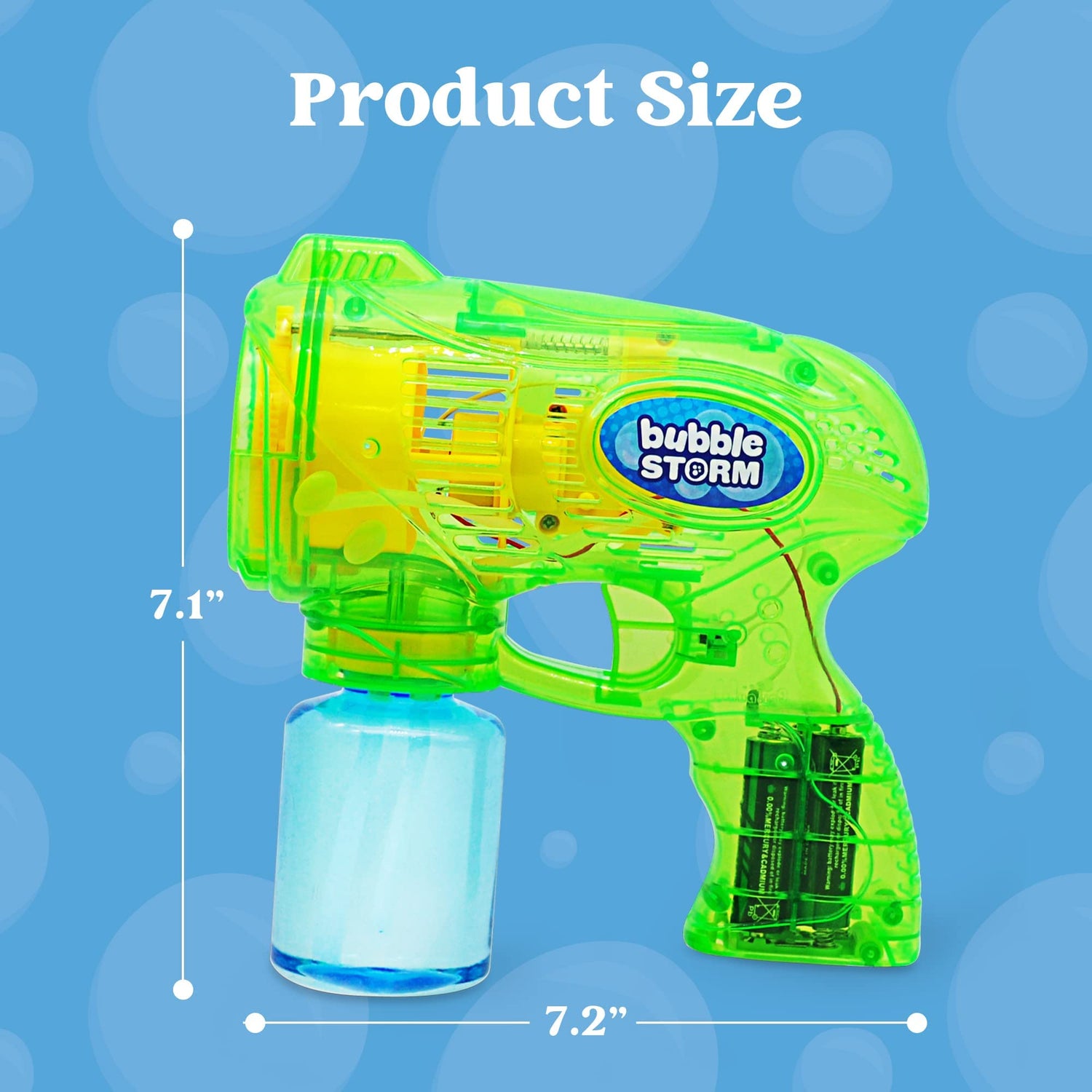 JOYIN 2 Bubble Guns Blaster Kit with 2 Bubble Solution for Kids, Automatic Bubble Maker Blower Machine, Bubble Blower for Bubble Party Favors, JOYIN