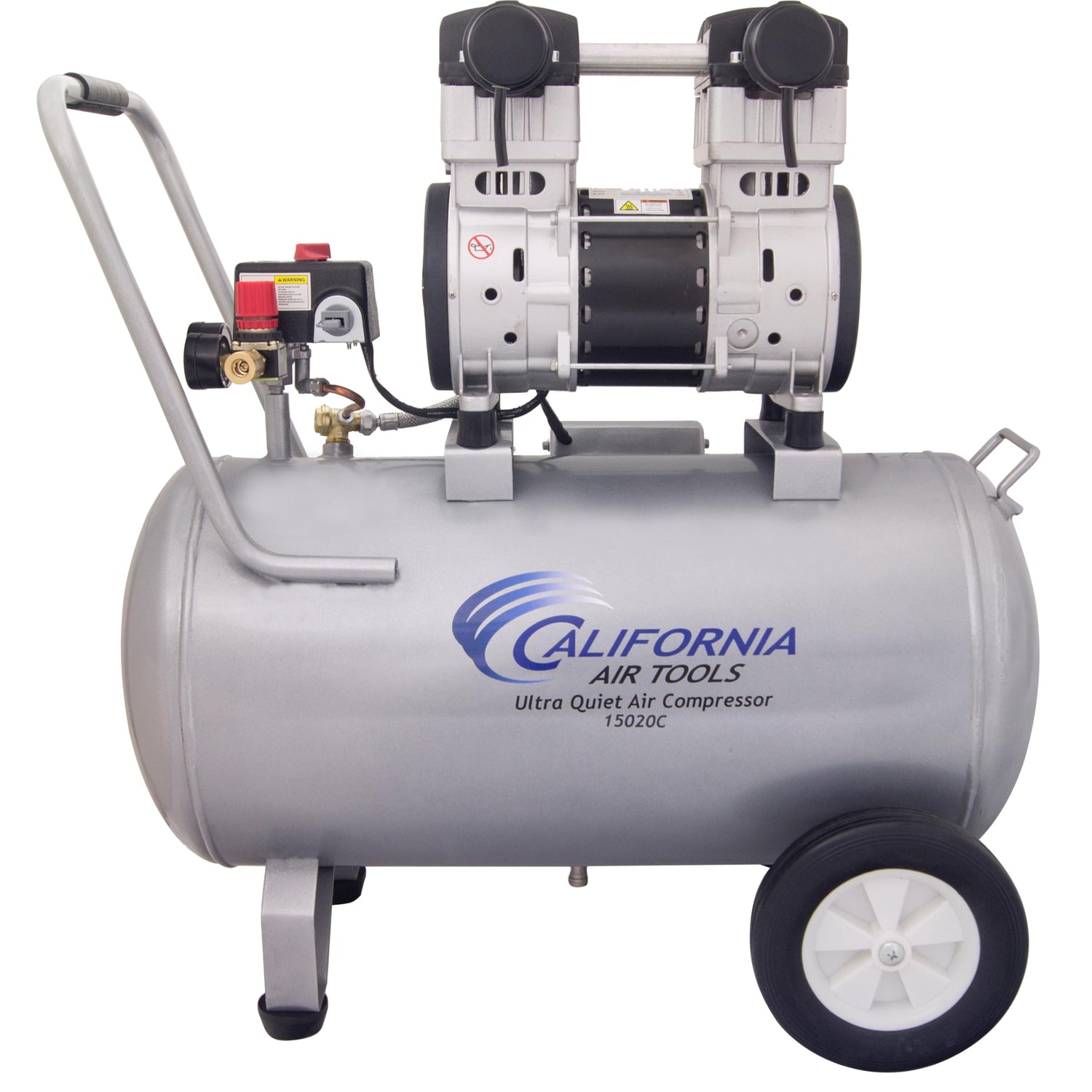 California Air Tools 15020C Ultra Quiet & Oil-Free 2.0 Hp 15.0 gallon Steel Tank Air Compressor California Air Tools
