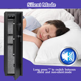 KAER 3-5 Gun Safes for Home Rifle and Pistols, Quick Access Safes for Shotguns, cabinets with Adjustable Rack, Pockets and Removable Shelf KAER