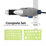 NEIKO 10576A Handheld Electric Engraver Tool, Etching Tool, 120V, Tungsten Carbide Tip, Electric Engraving Pen for Metal, Wood, Glass, & Plastic, Neiko