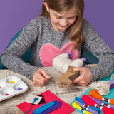 Craft-tastic – Yarn Llama Kit – Craft Kit Makes 1 Yarn-Wrapped Llama Craft-tastic
